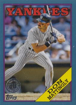 2023 Topps - 1988 Topps Baseball 35th Anniversary Blue (Series One) #T88-72 Don Mattingly Front