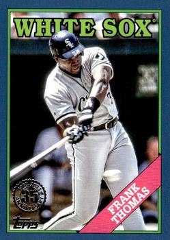 2023 Topps - 1988 Topps Baseball 35th Anniversary Blue (Series One) #T88-85 Frank Thomas Front