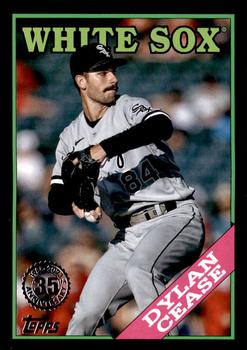 2023 Topps - 1988 Topps Baseball 35th Anniversary Black (Series One) #T88-75 Dylan Cease Front