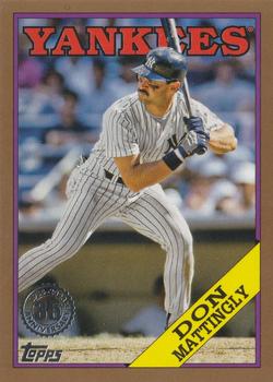 2023 Topps - 1988 Topps Baseball 35th Anniversary Gold (Series One) #T88-72 Don Mattingly Front