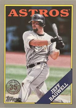2023 Topps - 1988 Topps Baseball 35th Anniversary Platinum (Series One) #T88-62 Jeff Bagwell Front