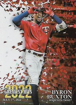 2023 Topps - 2022 Greatest Hits #22GH-5 Byron Buxton Front