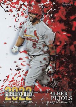 2023 Topps - 2022 Greatest Hits #22GH-21 Albert Pujols Front