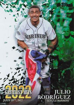 2023 Topps - 2022 Greatest Hits #22GH-22 Julio Rodriguez Front