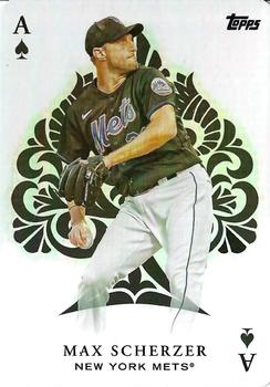 2023 Topps - All Aces Blue #AA-25 Max Scherzer Front