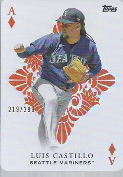 2023 Topps - All Aces Black #AA-23 Luis Castillo Front