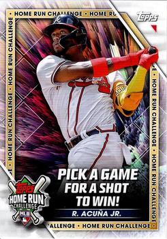 2023 Topps - Home Run Challenge (Series One) #HRC-15 Ronald Acuña Jr. Front