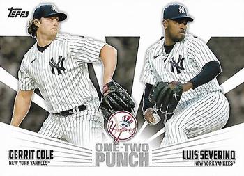 2023 Topps - One-Two Punch #12P-8 Gerrit Cole / Luis Severino Front