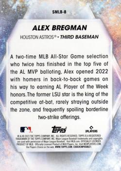 2023 Topps - Stars of MLB #SMLB-8 Alex Bregman Back