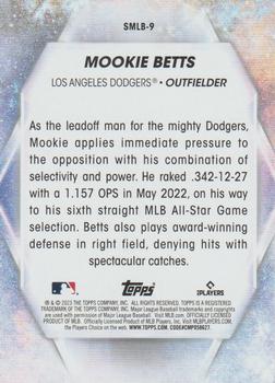 2023 Topps - Stars of MLB #SMLB-9 Mookie Betts Back