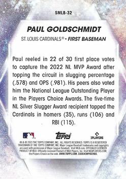 2023 Topps - Stars of MLB #SMLB-32 Paul Goldschmidt Back