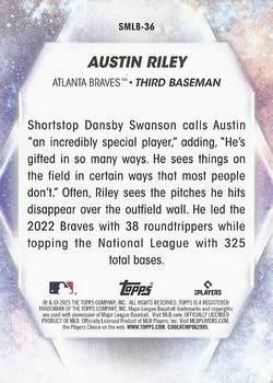 2023 Topps - Stars of MLB #SMLB-36 Austin Riley Back