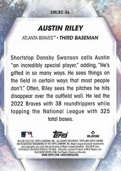 2023 Topps - Stars of MLB Chrome #SMLBC-36 Austin Riley Back