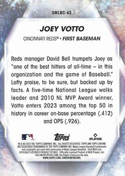 2023 Topps - Stars of MLB Chrome #SMLBC-42 Joey Votto Back