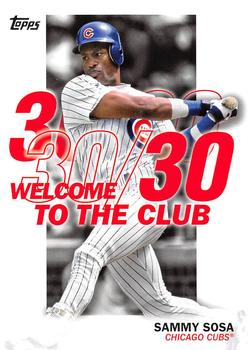 2023 Topps - Welcome to the Club #WC-11 Sammy Sosa Front