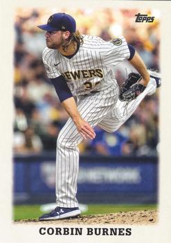 2023 Topps - 1988 Topps League Leaders Oversized Box Toppers #88LL-18 Corbin Burnes Front