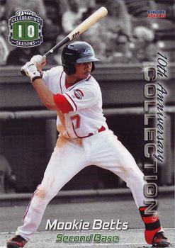 2015 Choice Greenville Drive 10th Anniversary Collection #2 Mookie Betts Front