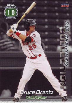 2015 Choice Greenville Drive 10th Anniversary Collection #6 Bryce Brentz Front
