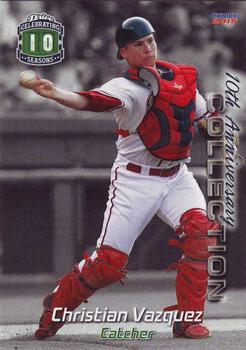 2015 Choice Greenville Drive 10th Anniversary Collection #16 Christian Vazquez Front