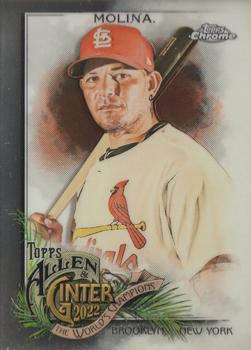 2022 Topps Allen & Ginter Chrome #1 Yadier Molina Front