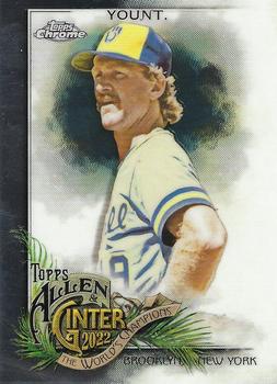 2022 Topps Allen & Ginter Chrome #89 Robin Yount Front