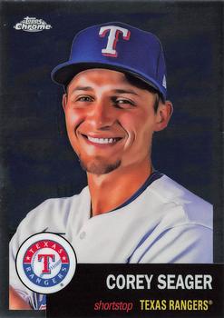 2022 Topps Chrome Platinum Anniversary #310 Corey Seager Front