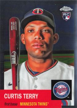2022 Topps Chrome Platinum Anniversary #354 Curtis Terry Front