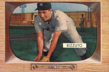 1955 Bowman #10 Phil Rizzuto Front