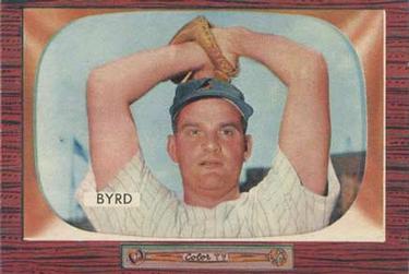 1955 Bowman #159 Harry Byrd Front