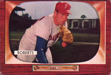 1955 Bowman #171 Robin Roberts Front