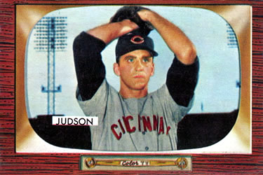 1955 Bowman #193 Howie Judson Front