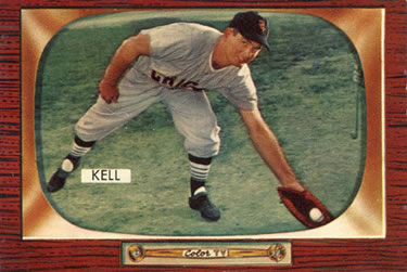 1955 Bowman #213 George Kell Front