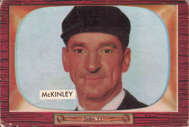 1955 Bowman #226 W.F. McKinley Front