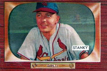 1955 Bowman #238 Eddie Stanky Front