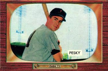 1955 Bowman #241 Johnny Pesky Front