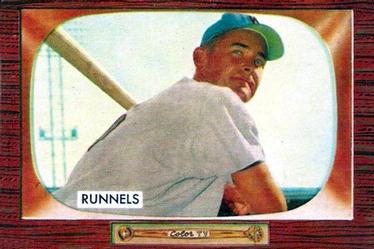 1955 Bowman #255 Pete Runnels Front