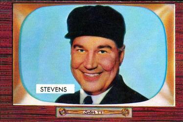 1955 Bowman #258 John W. Stevens Front