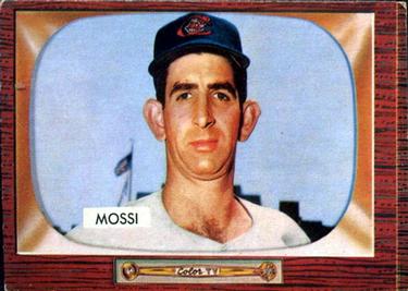 1955 Bowman #259 Don Mossi Front