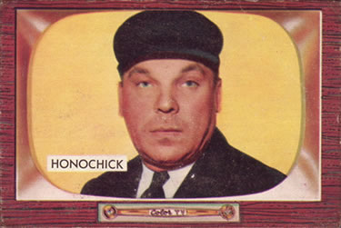 1955 Bowman #267 George Honochick Front