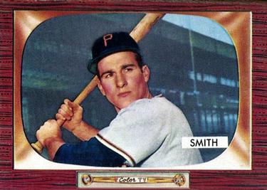 1955 Bowman #288 Dick  Smith Front