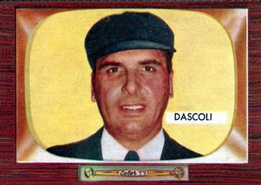 1955 Bowman #291 Frank Dascoli Front