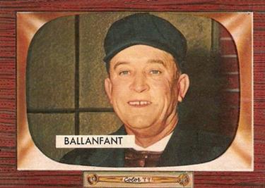 1955 Bowman #295 E.L. Ballanfant Front