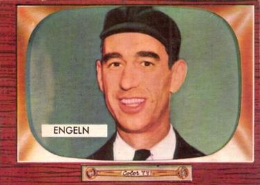 1955 Bowman #301 William R. Engeln Front