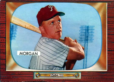 1955 Bowman #81 Bobby Morgan Front
