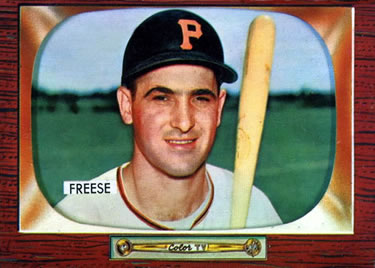 1955 Bowman #84 George Freese Front