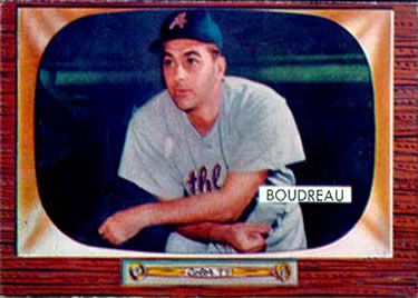 1955 Bowman #89 Lou Boudreau Front