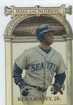 1997 SkyBox E-X2000 - Hall or Nothing Gold #2 Ken Griffey Jr. Front
