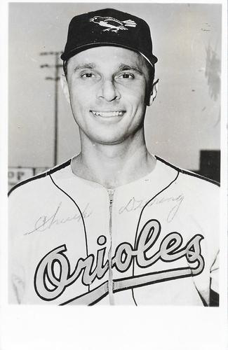 1954-55 Baltimore Orioles Photocards #NNO Chuck Diering Front