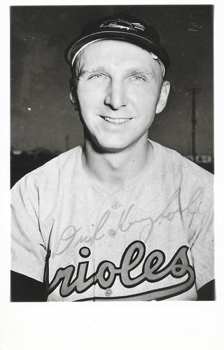 1954-55 Baltimore Orioles Photocards #NNO Dick Kryhoski Front