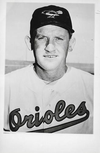 1954-55 Baltimore Orioles Photocards #NNO Les Moss Front